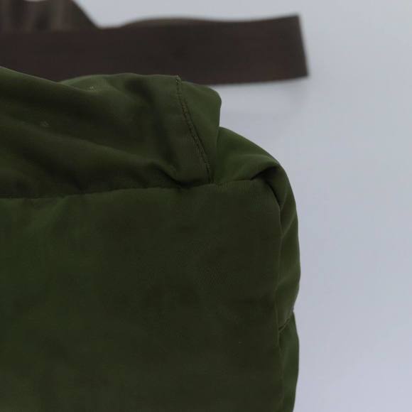 PRADA Shoulder Bag Nylon Khaki Auth bs16163 - Picture 15 of 16